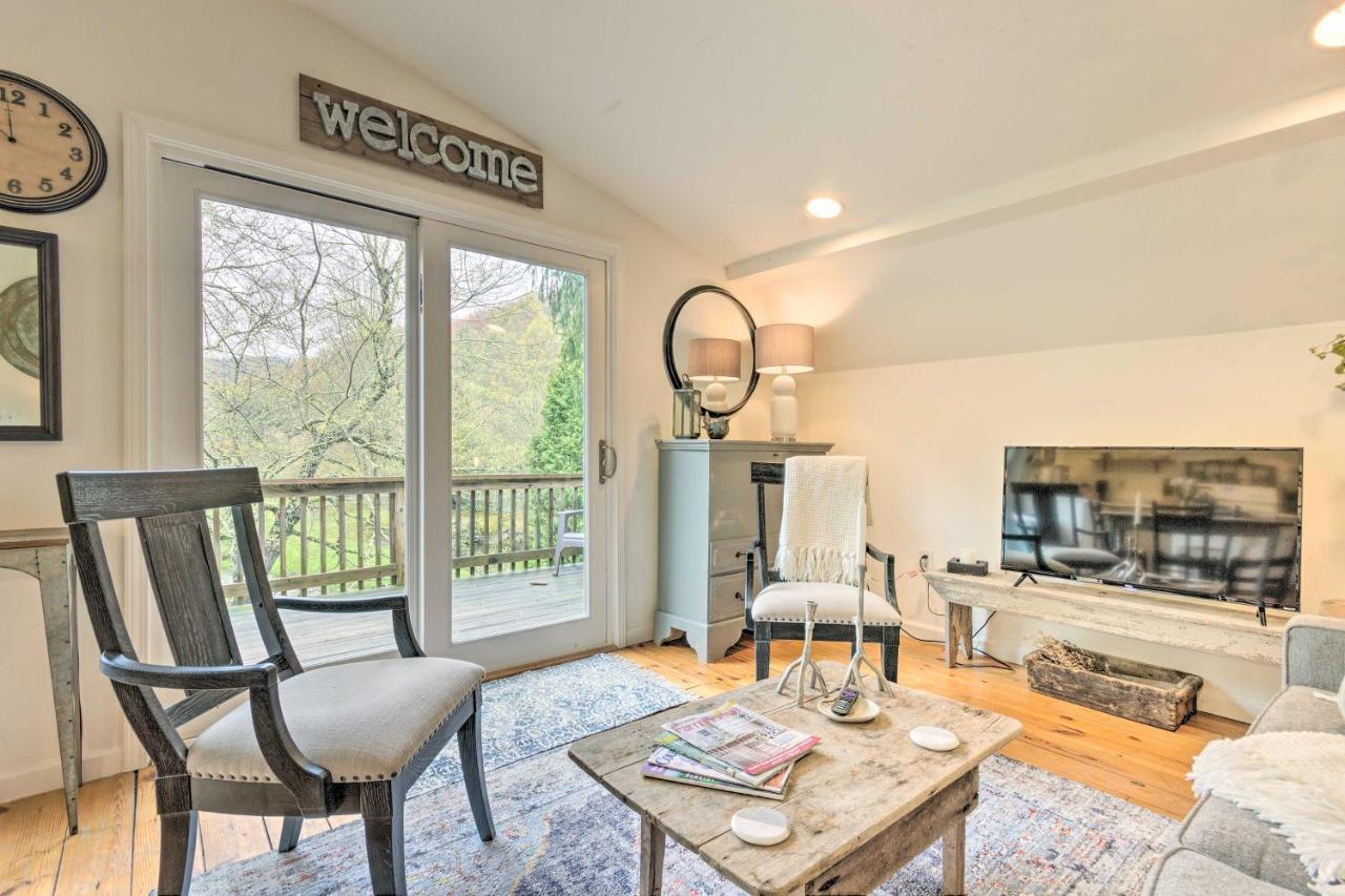 Modern Farmhouse Duplex By Stream, 4 Mi To Boone! Blowing Rock Eksteriør billede